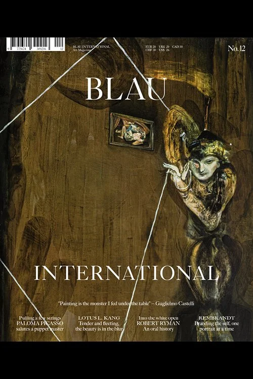 BLAU INTERNATIONAL No. 12, Robert Ryman cover — BLAU